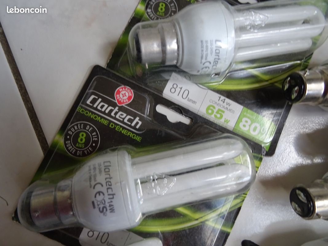 Lampes/ampoules fluocompactes B22 (image 2)