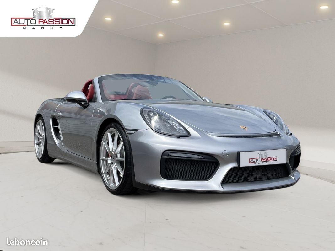 Porsche Boxster Spyder 981 3.8 375cv Atmo Flat6 BVM6 Chrono Sport Plus PSE LIVRAISON POSSIBLE (image 2)