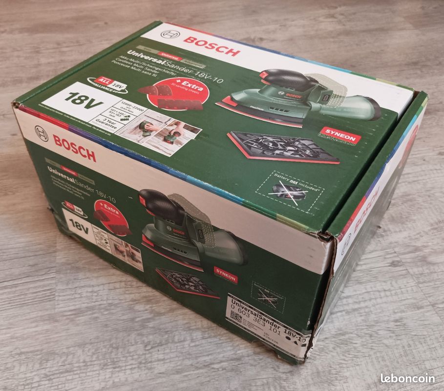 Ponceuse Multifonction Bosch UniversalSander 18V-10 (image 4)