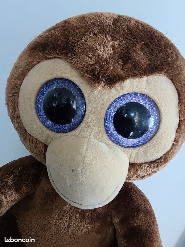 Ty Beanies Ty Coconut Monkey Extra Large TY Silk Large Coconut The
