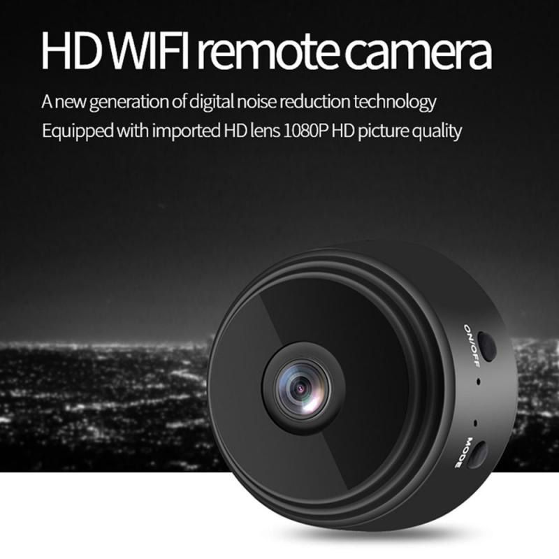 Mini Caméra de Sécurité Magnétique Full HD - WiFi, IP