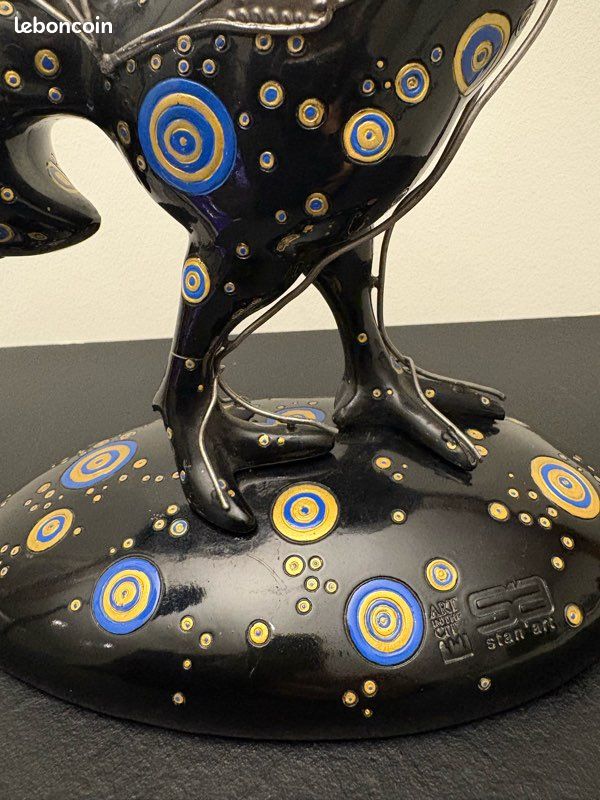 Sculpture Coq Stanart Ferthil Guglielmi (image 5)