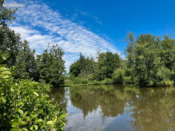 Terrain de loisirs avec etangs