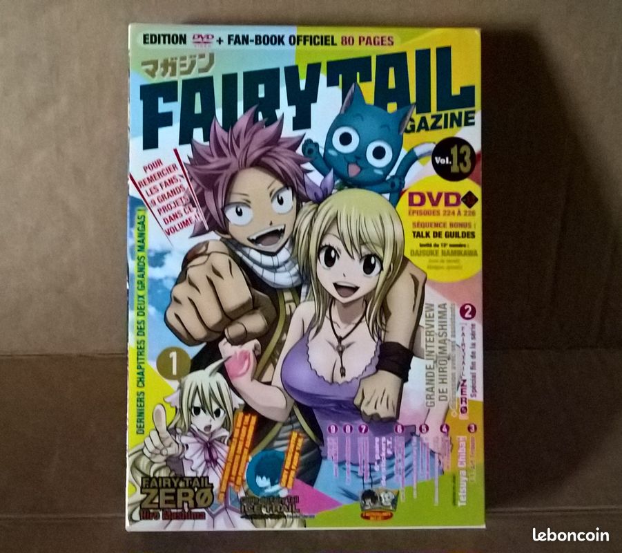 Lot de 6 coffret Fairy Tail Magazine saison 5 dvd (image 17)