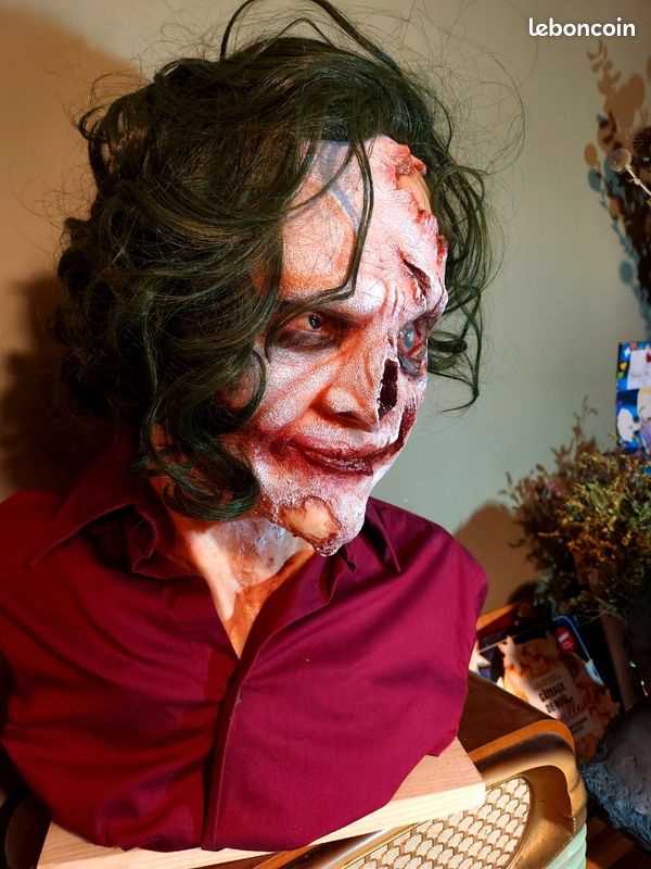 Buste Life Size Joker création originale (image 7)