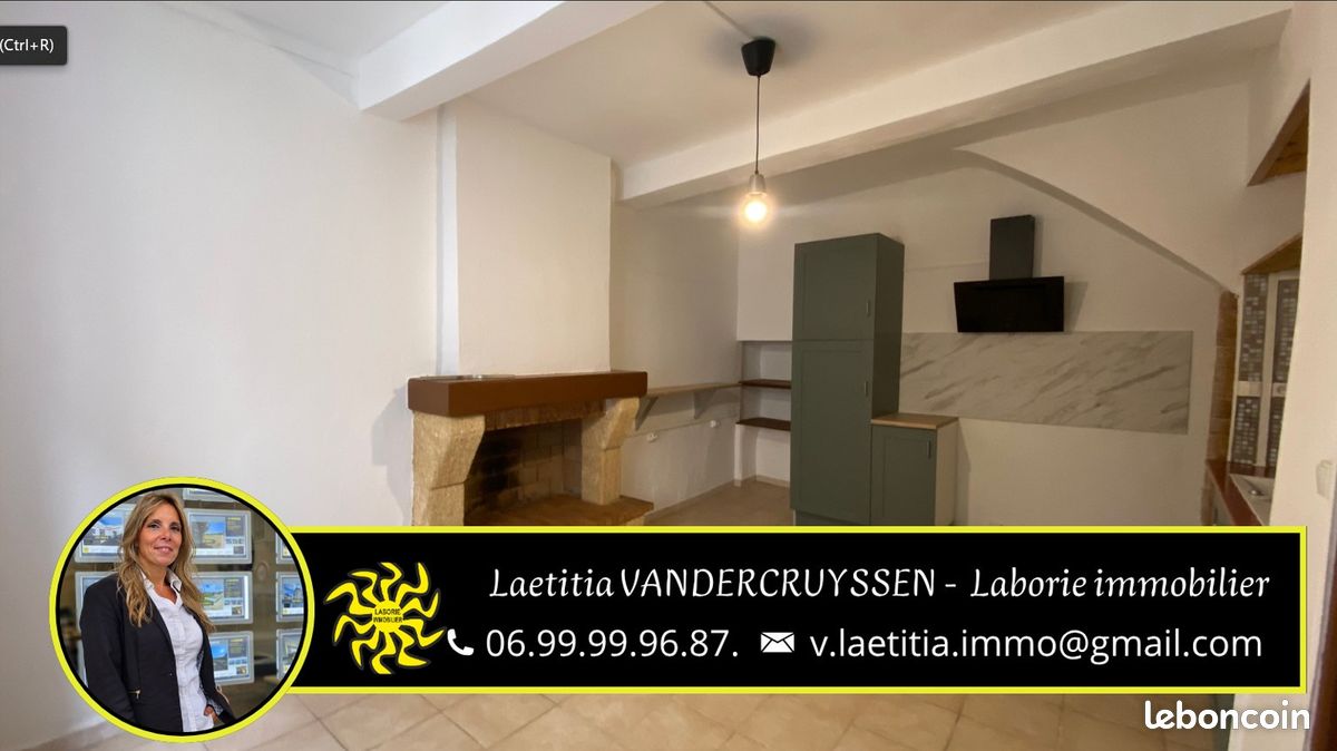 Maison 3 pièces 60 m² · à Ouveillan · 60 m² · 600 €/mois