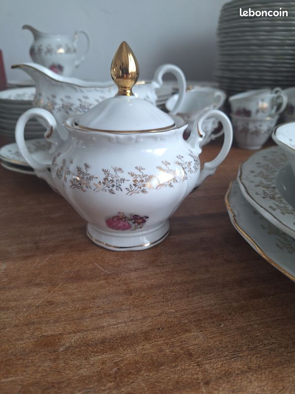 Service porcelaine Digoin marquise (image 14)