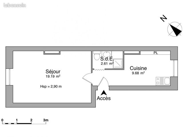 Appartement 1 pièce 31 m² - Limoges 87100 (image principale 6)
