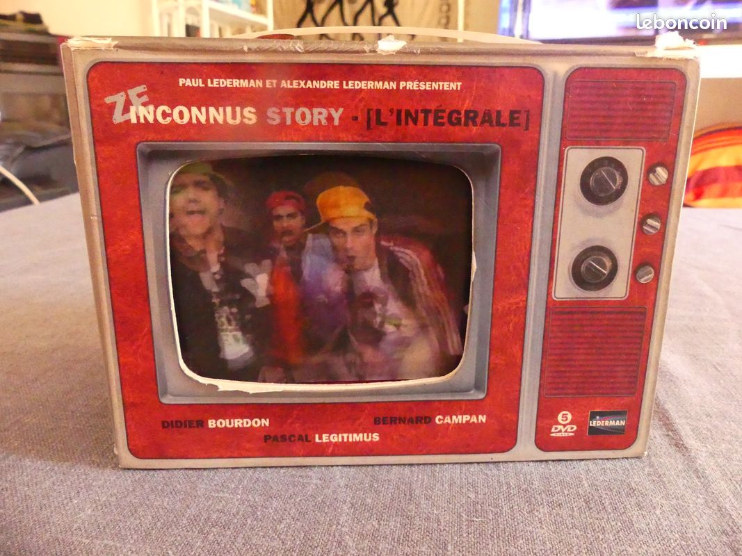 Ze inconnus story (l'integrale en coffret de 5 dvd) (image 1)