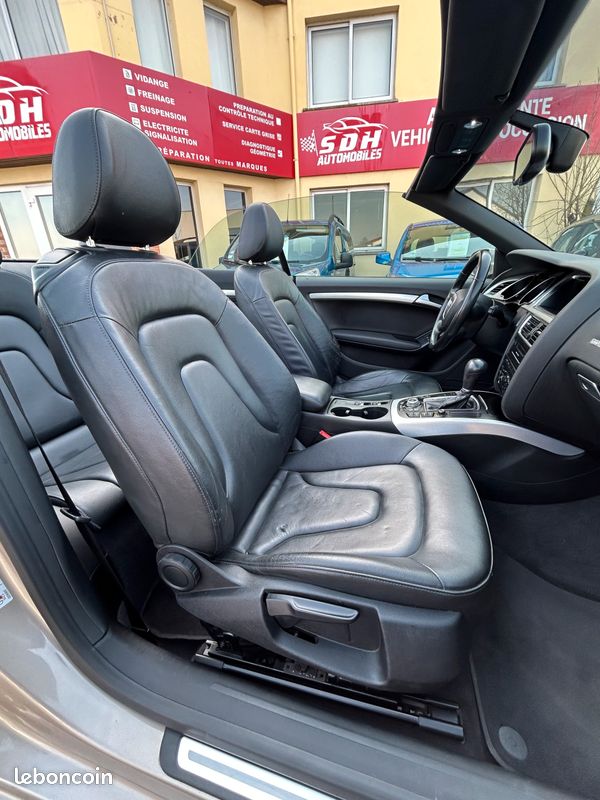 Audi A5 Cabriolet 2.0 TFSI 180ch Ambition Luxe Garantie 12 Mois Internationale (image 3)