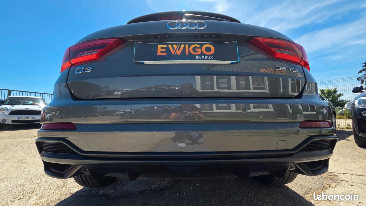 AUDI Q3 2.0 35 TDI 150ch S-LINE S-TRONIC - TOIT PANO - ANDROID AUTO CARPLAY - CUIR - COFFRE ELECTRIQUE (image 30)