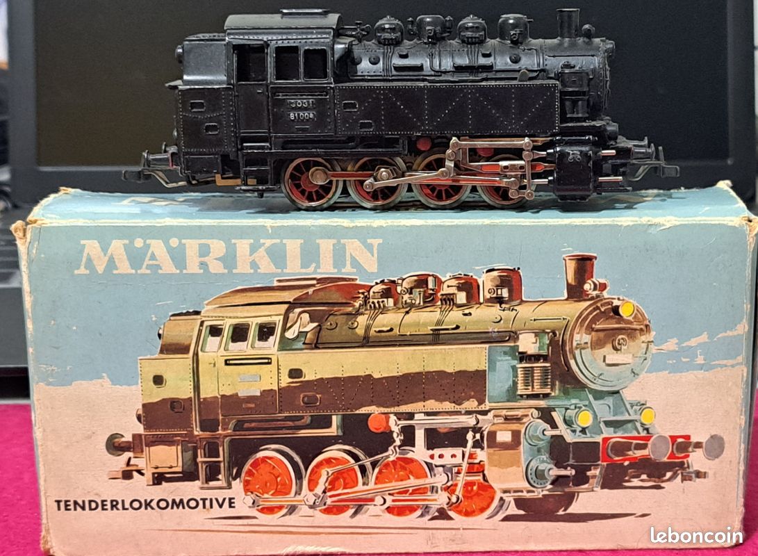 Locomotive Vapeur MARKLIN Ho 3031 - 040 TelexRef - Analogique 3 Rails - 1959