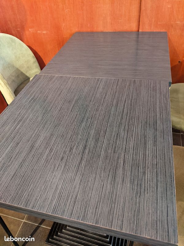 Plateau de table gris anthracite (image 2)