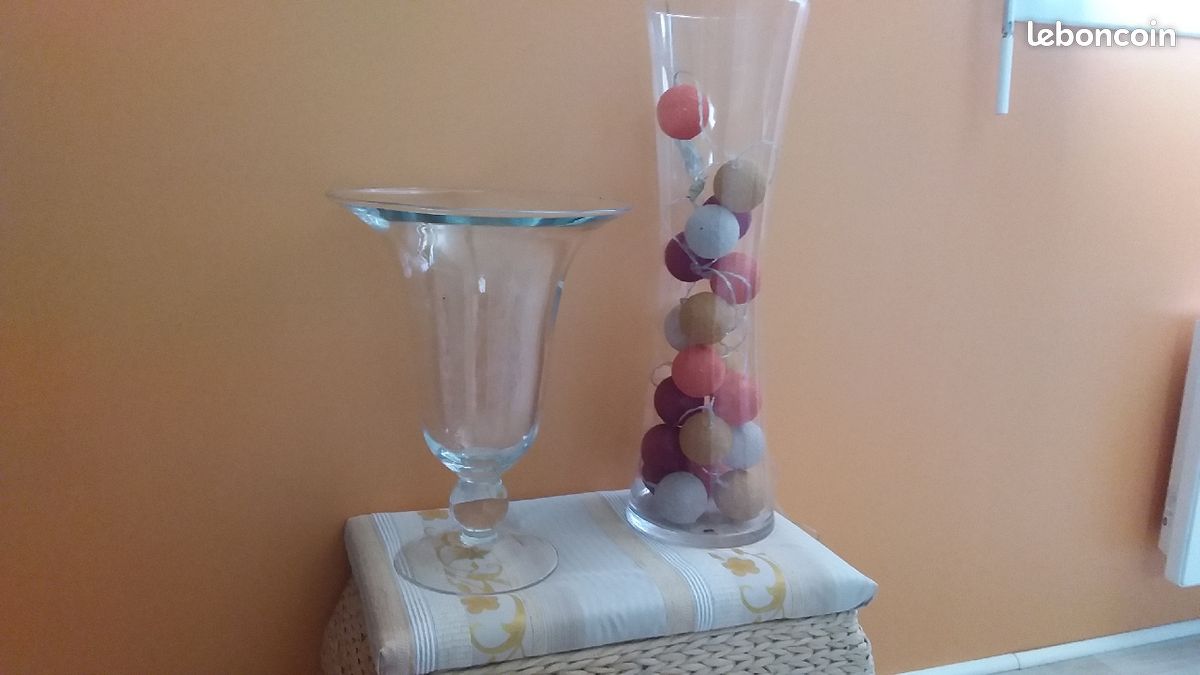 Grand vase en verre (image 2)