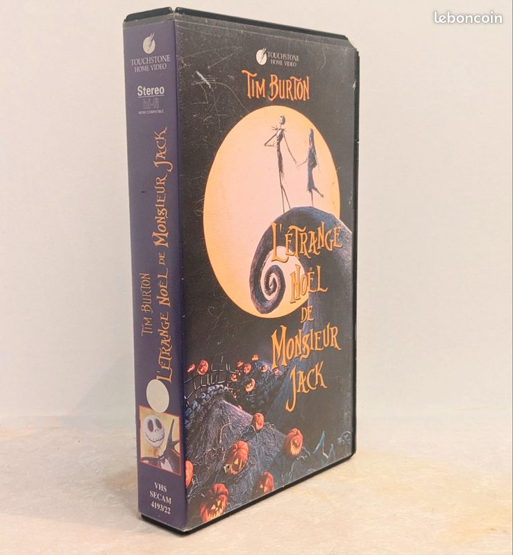 VHS L'Étrange Noël de Monsieur Jack - TIM BURTON (image 4)
