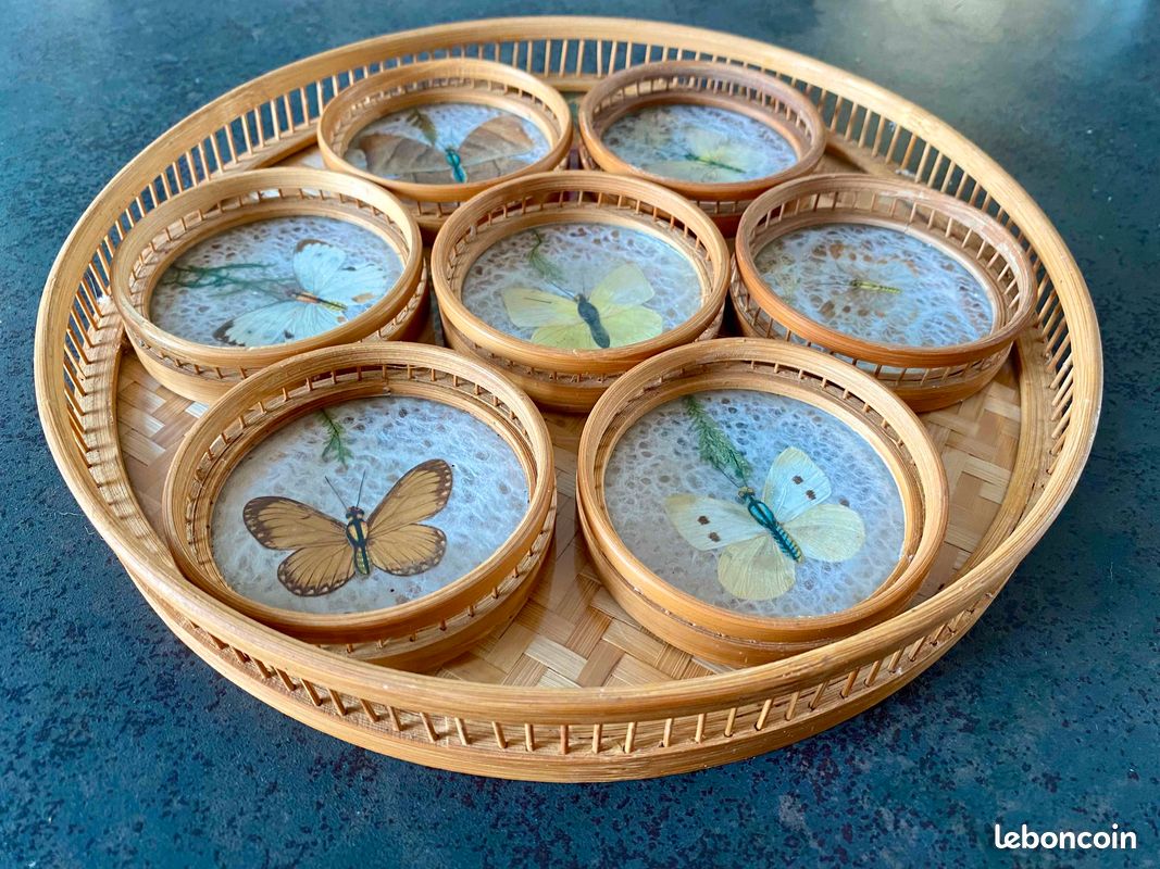 6 dessous de verre - Corse 2 - PLM | Boutique Clouet