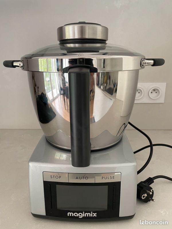 Robot cuiseur Magimix Cook Expert chrome mat complet & Cuiseur Vapeur grand format (image 2)