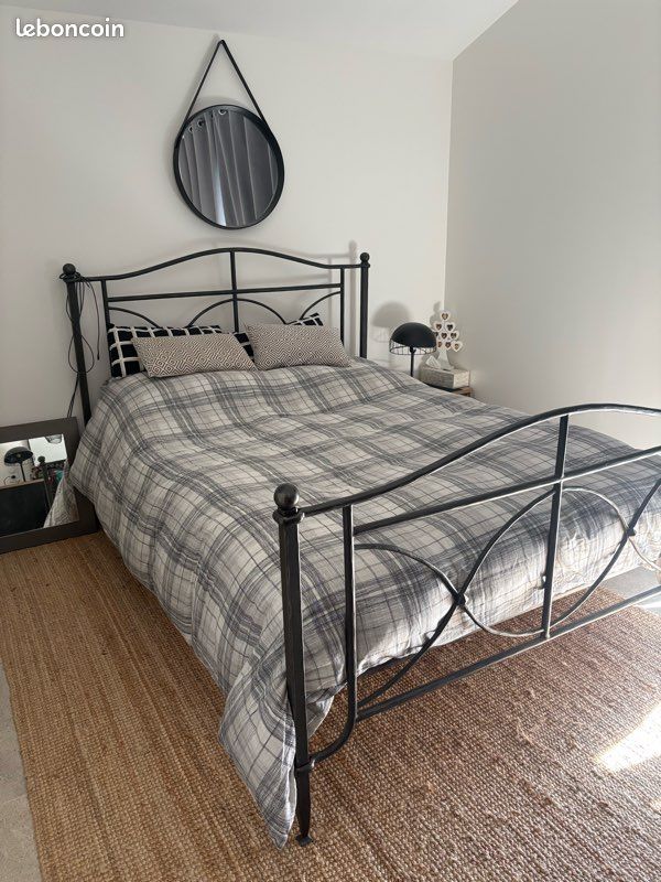 LIT FER FORGE MASSIF 140x200 (image 1)