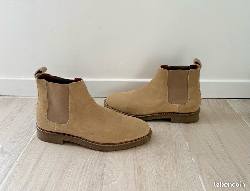 Bottines en daim sable Zara – 43 (image 4)