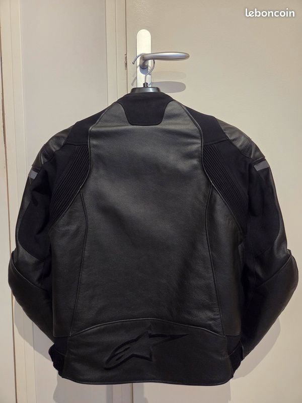 Blouson moto cuir Alpinestars GP Force taille EUR 50 USA 40 (image 5)