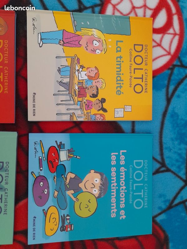 Lot de 6 livres NEUFS du Dr Catherine DOLTO pour enfants de 2 a 8 ans, sur les émotions : les mensonges, la honte, les colères, la peur, les émotions et les sentiments, la timidité NEUFS (image 2)