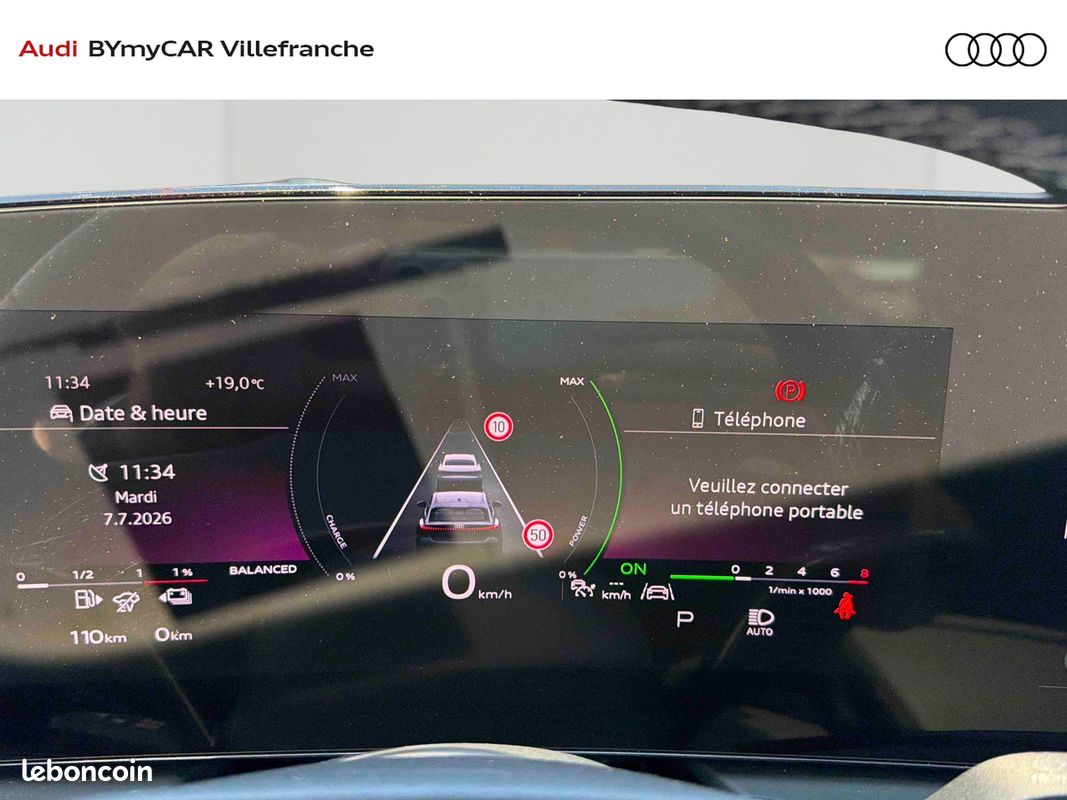 AUDI A5 Avant e-hybrid 367 ch S tronic 7 Quattro S line (image 21)