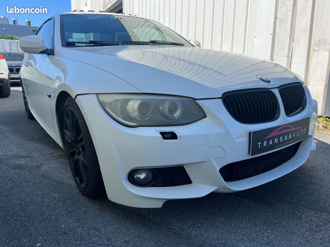 BMW SERIE 3 COUPE E92 LCI 320d 184ch PACK M Steptronic A MOTEUR CHANGE 13 000KM + TOIT OUVRANT (image 7)