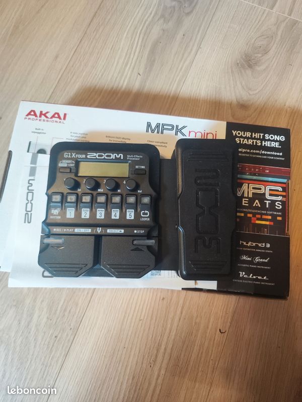 Pack complet guitare électrique Ibanez + ampli + effets + clavier MIDI (image 6)