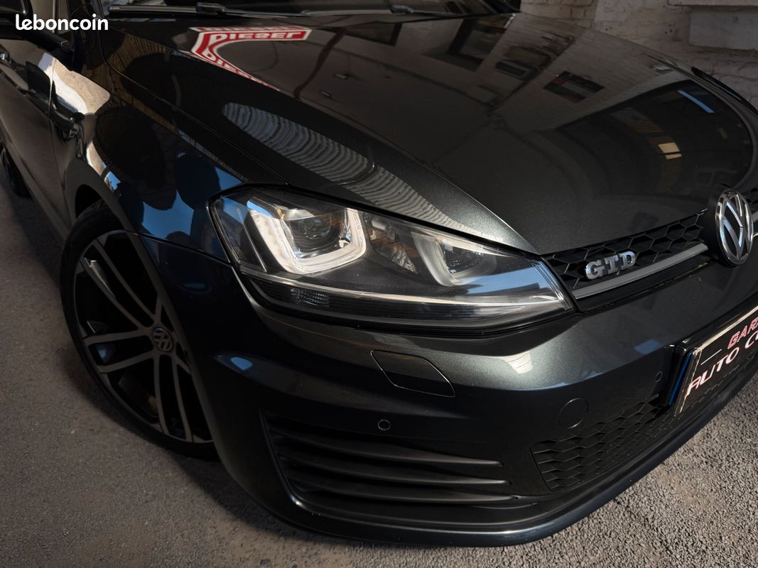Golf 7 GTD 2.0Tdi 184Ch *CARNET à JOUR Sport & Sound (image 10)