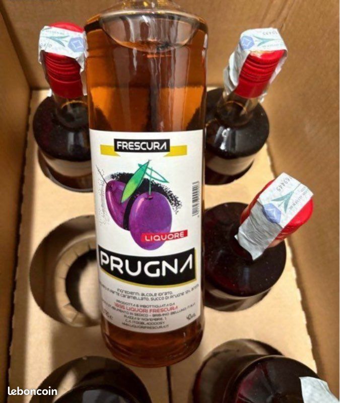 12 bouteilles de vin de prunes À retirer au cannet (image 2)