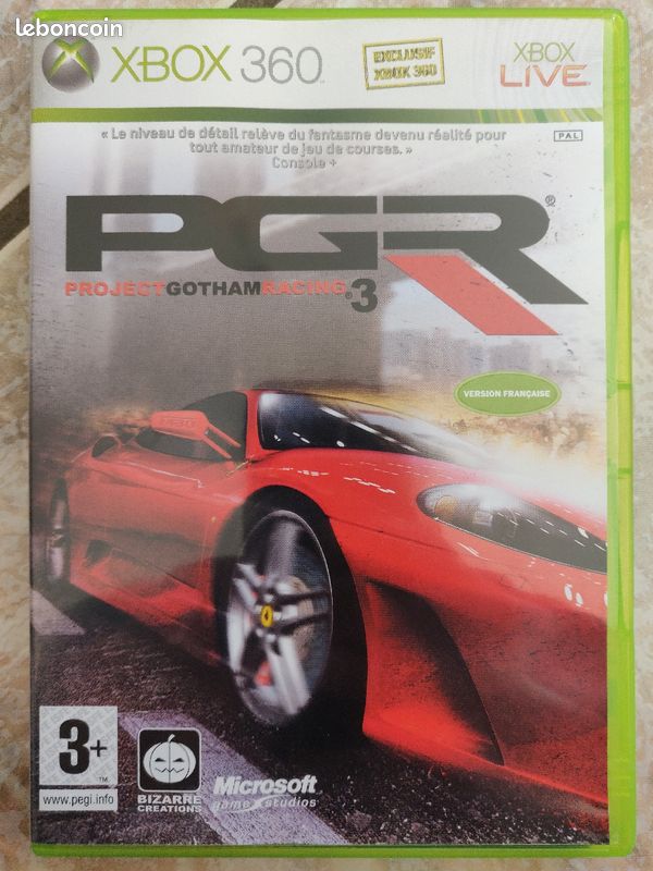 Project Gotham racing 3 Xbox 360 (image 1)