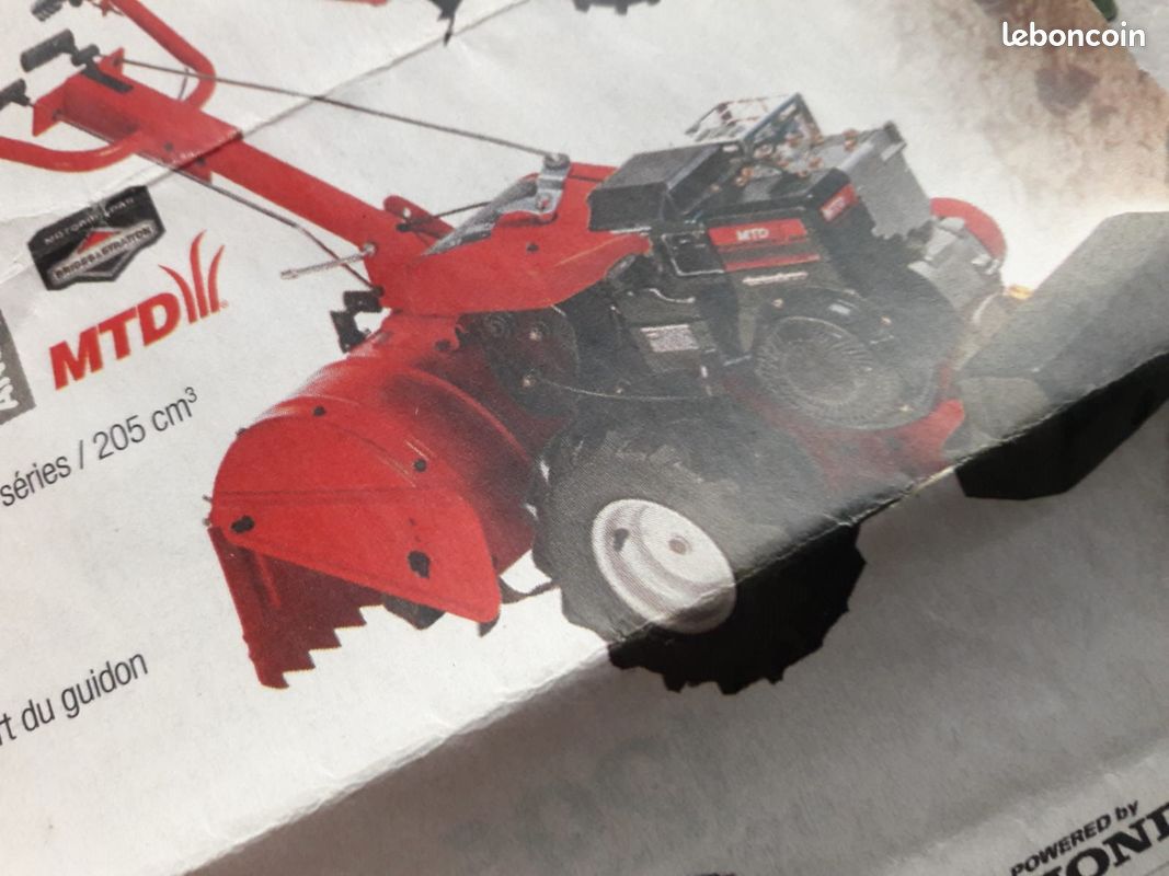 Pièces détachées motoculteur MTD (image 2)