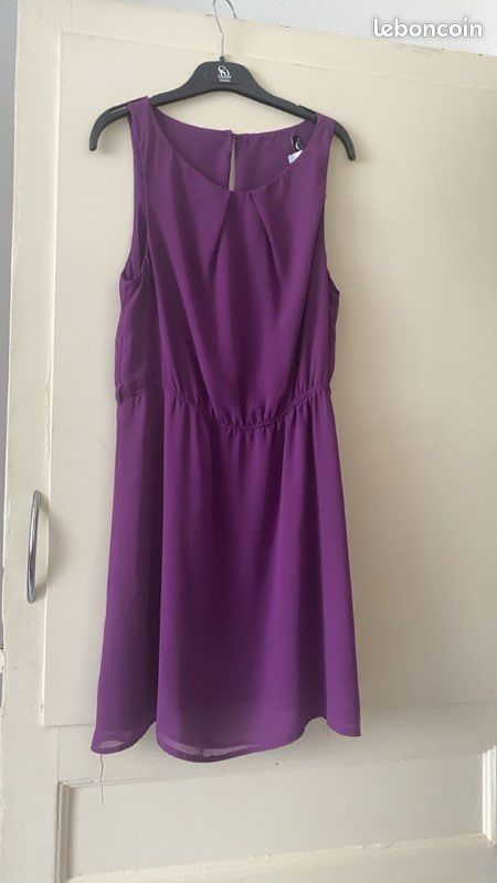 🌸 Robe violette élégante New Look – Taille 38 (UK 10) (image 1)
