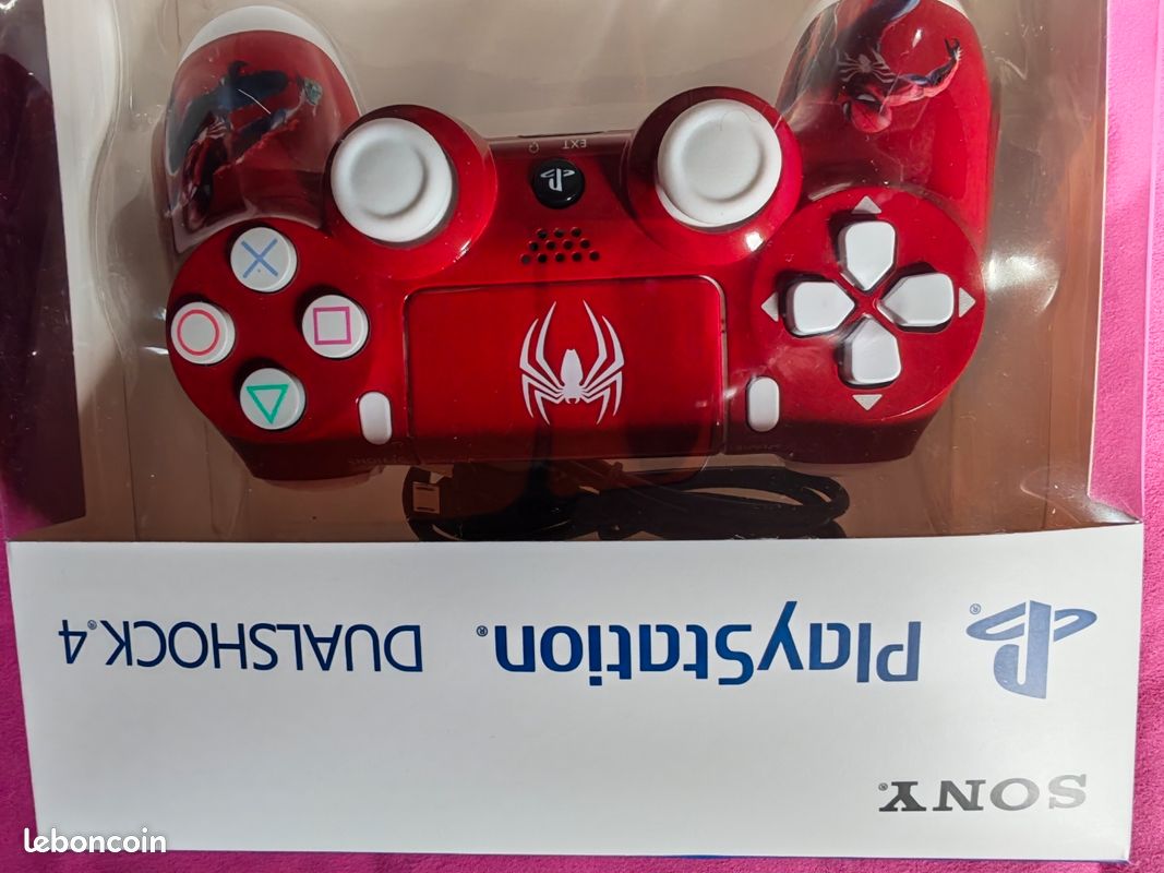 Manette PS4 Sony Dualshock 4 V2 - Custom Liverpool Rouge - Comme Neuve