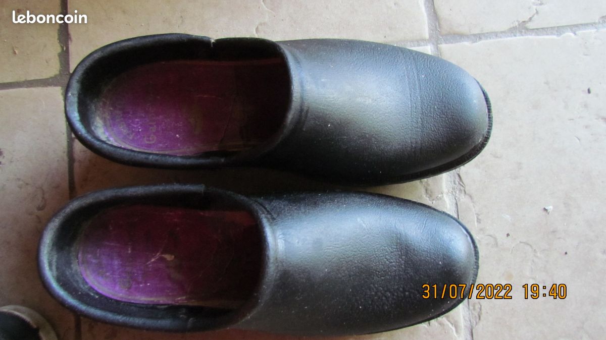 Galoches bois (image 1)
