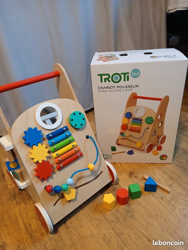 Oxybul éveil Chariot Pousseur Oxybul Chariot Pousseur Oxybul Jeux