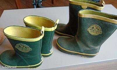 2 paires de bottes enfant Blackfox tailles 22,5 et 2525 (image 1)