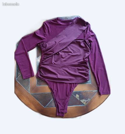 Body Bordeaux Shein XS - Occasion Très Bon État