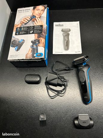 Rasoir Braun Série 7015 Avec Cordon électrique - Testé Et Fonctionnel - Occasion