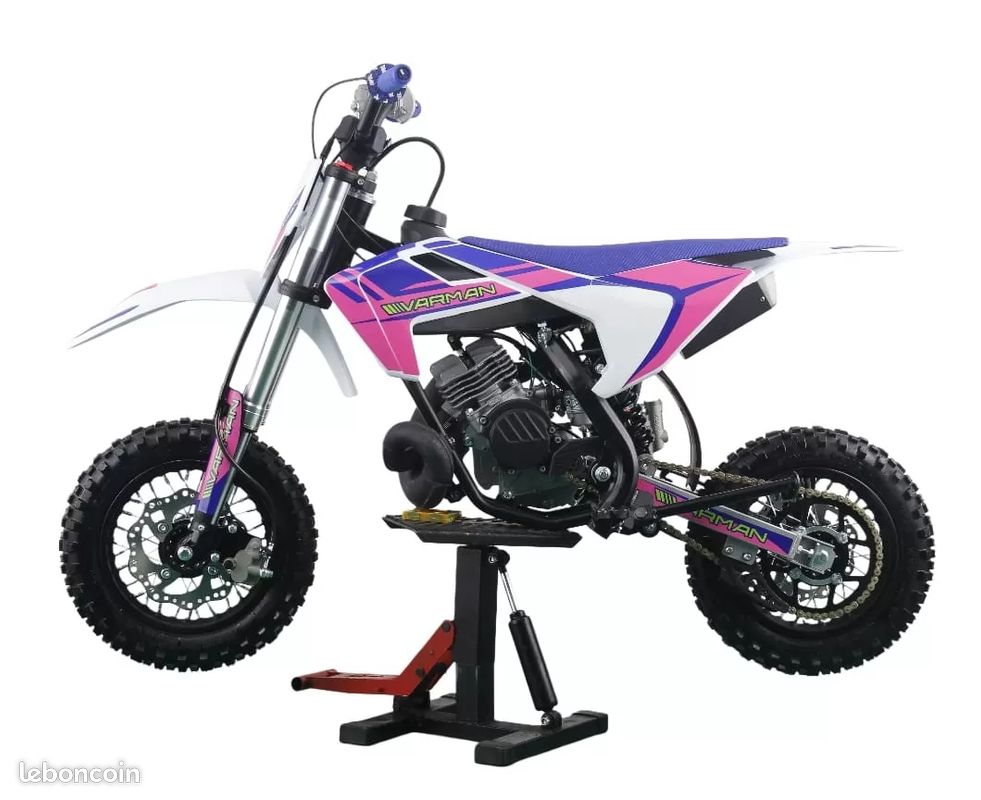 Pit bike 50 ITALJET VARMAN MX50 Renforcé replica 2temps 10cv roue 10/10" (image 1)