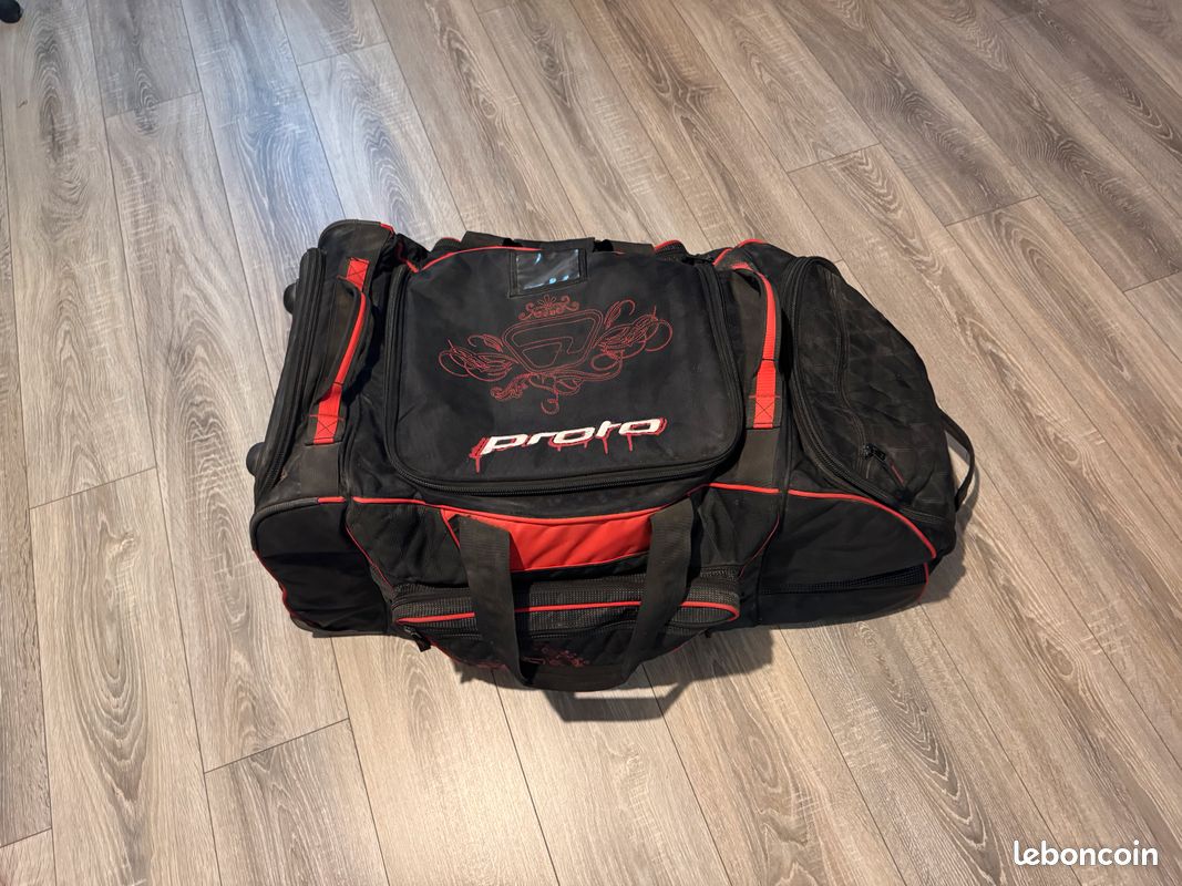 Sac Messager NXE Paintball – Années 2000 – Nombreux Compartiments – Rare