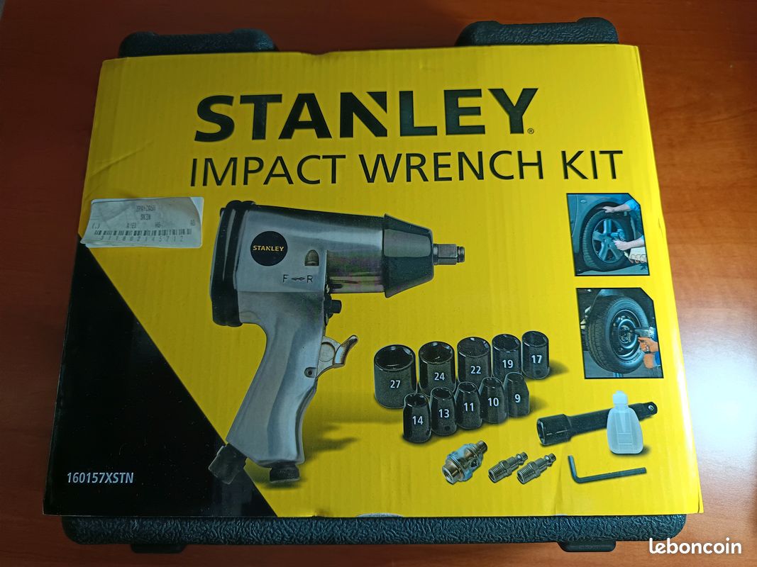 STANLEY Impact Wrench Kit – Coffret clé à chocs avec douilles (image 1)