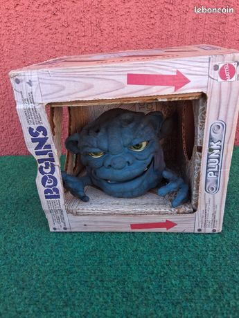 Figurine Vintage Boglins Mattel 1987 - Drool, Fabriquée Au Mexique