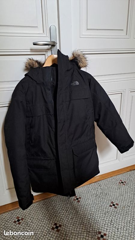Veste Manteau Parka North Face McMurdo Garçon Junior L Vêtements