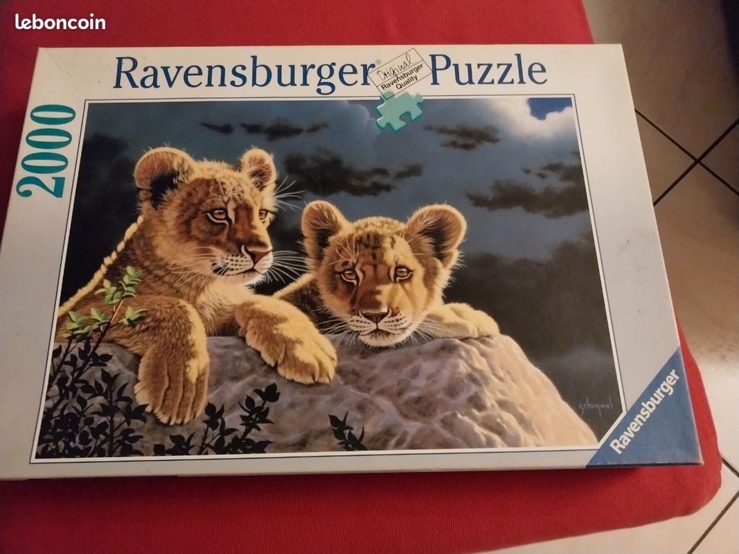Puzzle les lionceaux (image 1)