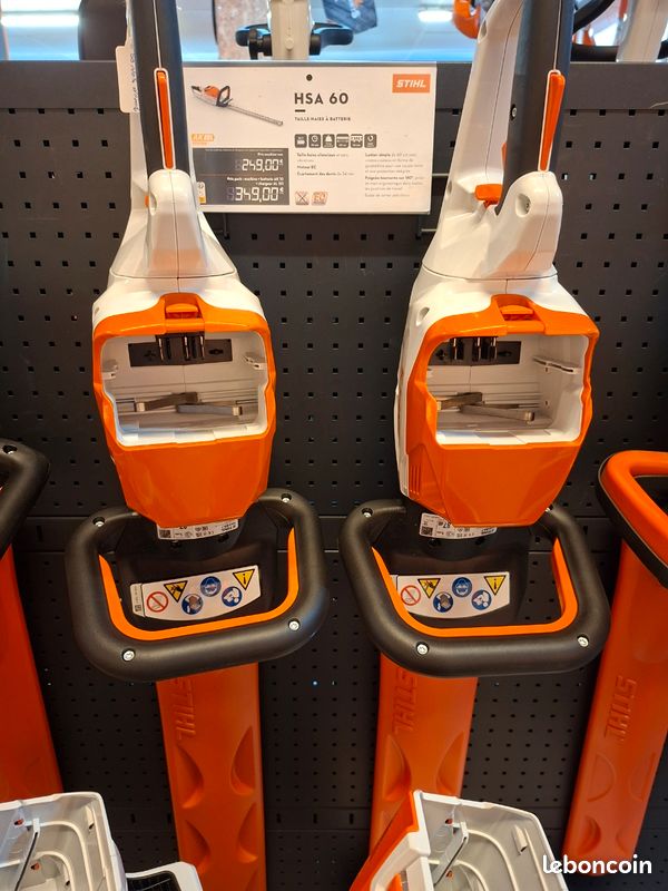 Taille-haies STIHL HSA60 neuf avec batterie et chargeur (image 1)