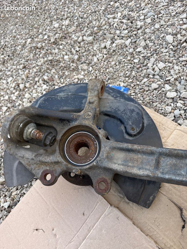 Mercedes-Benz ML W164 Moyeu de roue avant 06064302 A1645400917 (image 3)