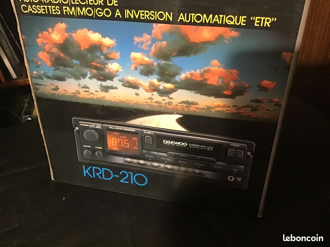 Autoradio cassette Daewoo (image 1)