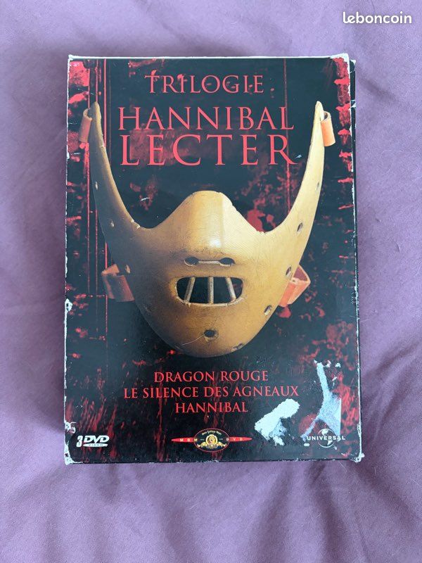 Coffret trois DVD trilogie Hannibal Lecter (image 1)