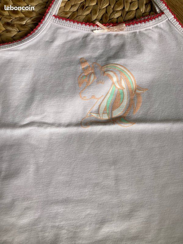 Lot de t-shirts à bretelles vertbaudet taille :4 ans (image 3)